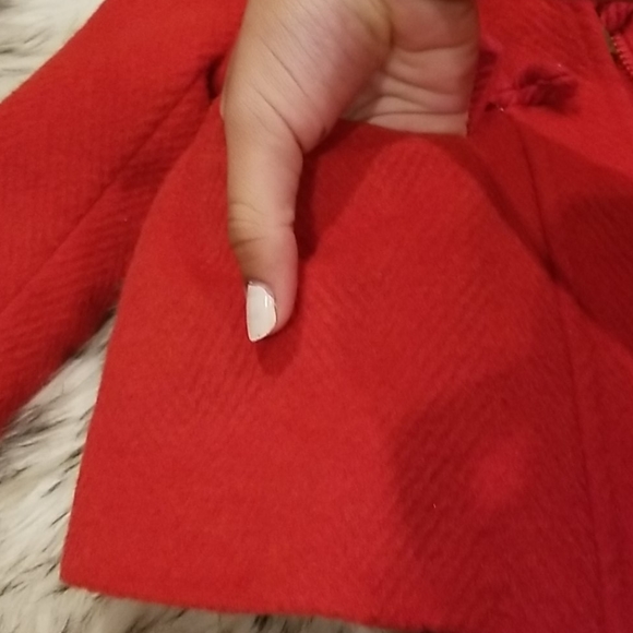 Baby Gap Girls Red Bear Coat - Picture 8 of 8